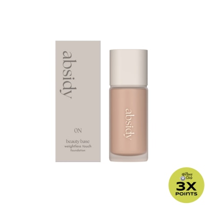 ABSIDY ABSIDY Beauty Base Weightless Touch Foundation 0N 30ml