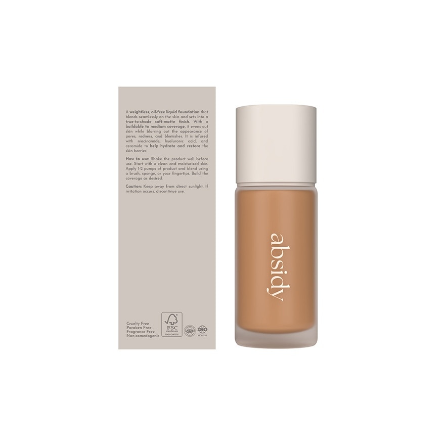 ABSIDY Beauty Base Weightless Touch Foundation 2.5W 30ml