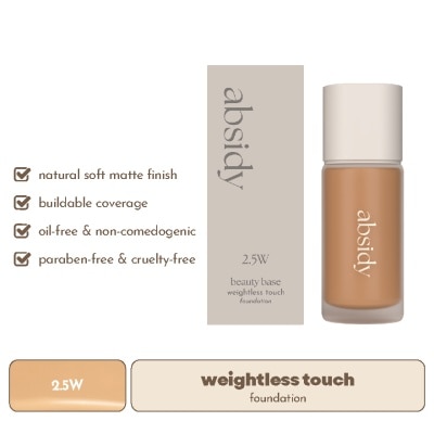 ABSIDY - ABSIDY Beauty Base Weightless Touch Foundation 2.5W 30ml