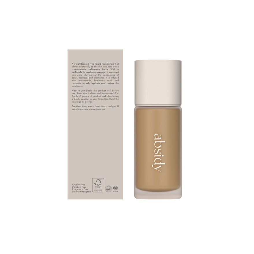 ABSIDY Beauty Base Weightless Touch Foundation 1.5N 30ml