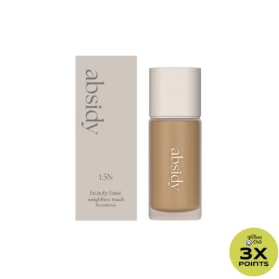 ABSIDY ABSIDY Beauty Base Weightless Touch Foundation 1.5N 30ml