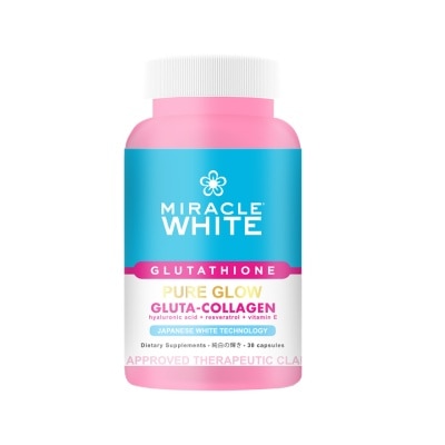 MIRACLE WHITE MIRACLE WHITE Pure Glow Gluta-Collagen 30 Capsules