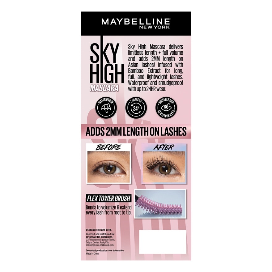 MAYBELLINE Lash Sensational Sky High Mascara - Very Black