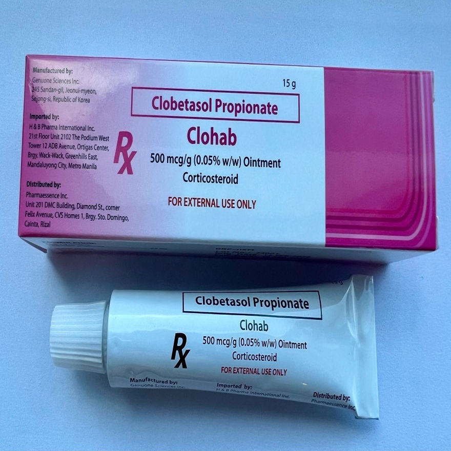CLOHAB Clobetasol Propionate Ointment 500mcg/g 15g [PRESCRIPTION REQUIRED]