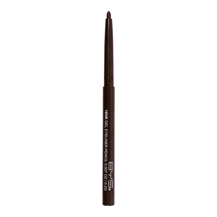BYS 16hr Gel Eyeliner Pencil Brown 0.2g