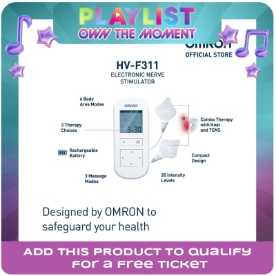 OMRON - OMRON HV-F311 Heated Tens Massager - Electric Nerve Stimulator