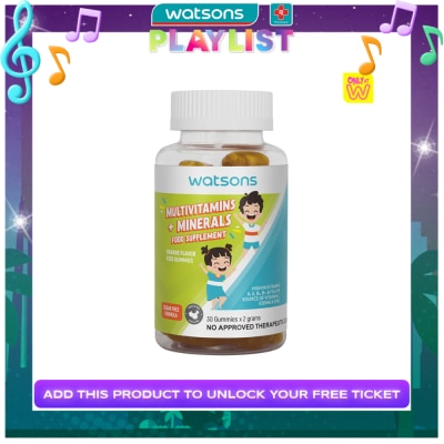 WATSONS WATSONS Kids Multivitamins + Minerals 30 Gummies