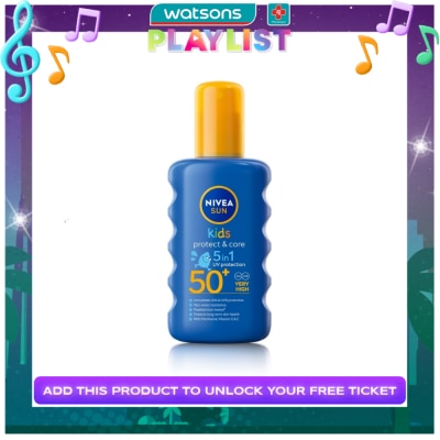 NIVEA NIVEA SunKids Protect & Care 5-In-1 UV Protection SPF50 200ml