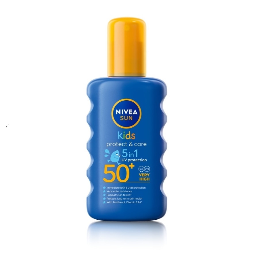 NIVEA SunKids Protect & Care 5-In-1 UV Protection SPF50 200ml