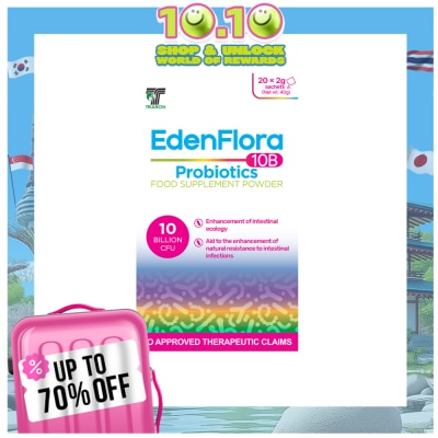 EDENFLORA EDENFLORA Probiotics 10B Food Supplement Powder 20 x 2g
