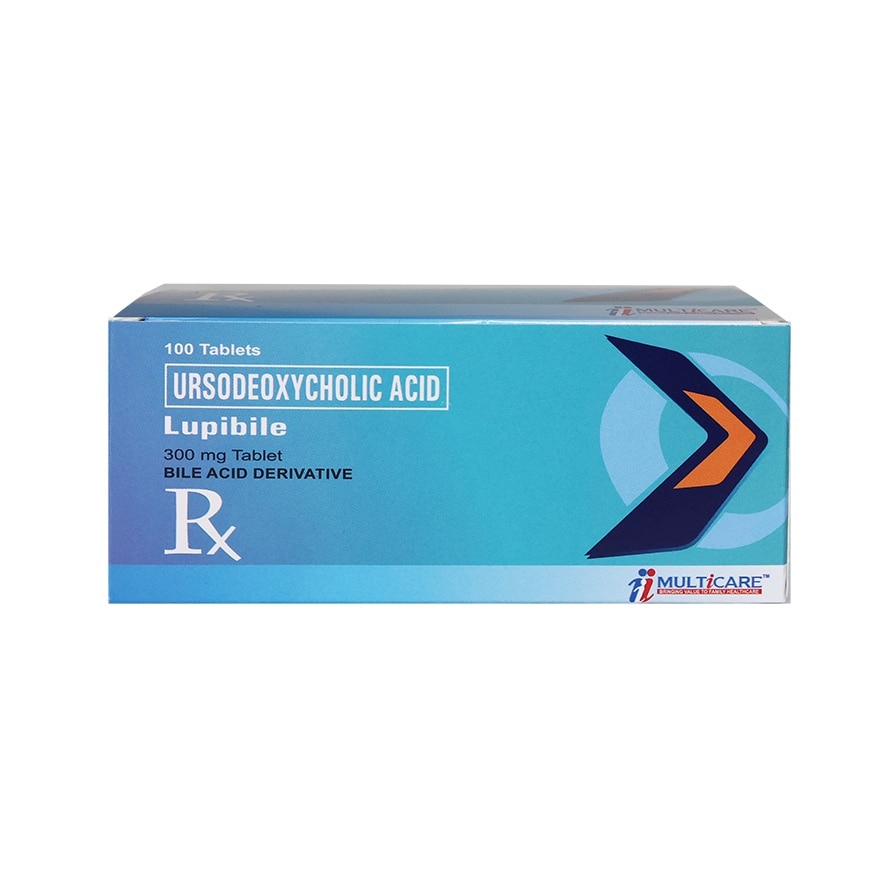 LUPIBILE Ursodeoxycholic Acid 300mg Tablet Sold Per Piece