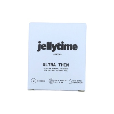 JELLY TIME JELLYTIME Ultra-Thin Condoms Pack 3s