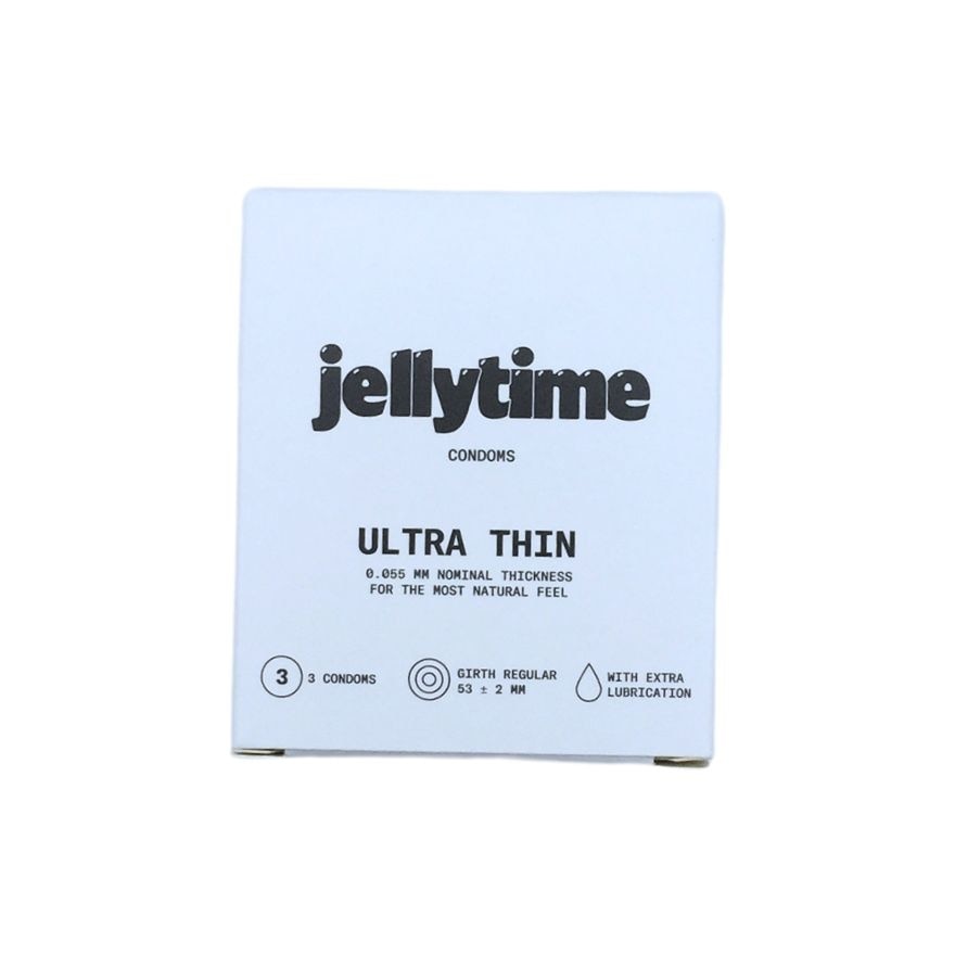 JELLYTIME Ultra-Thin Condoms Pack 3s