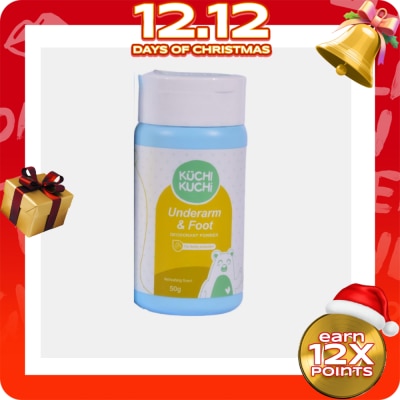 KUCHI KUCHI KUCHI KUCHI Underarm And Foot Powder 50g