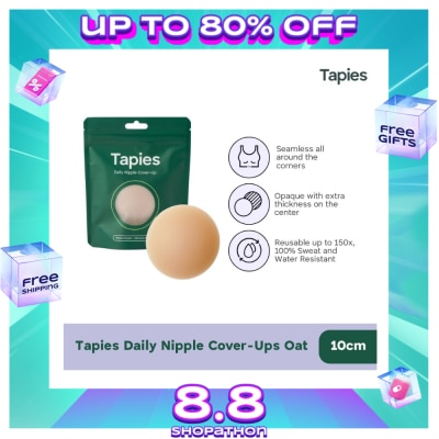 TAPIES TAPIES Daily Nipple Cover Ups 10cm - Oat