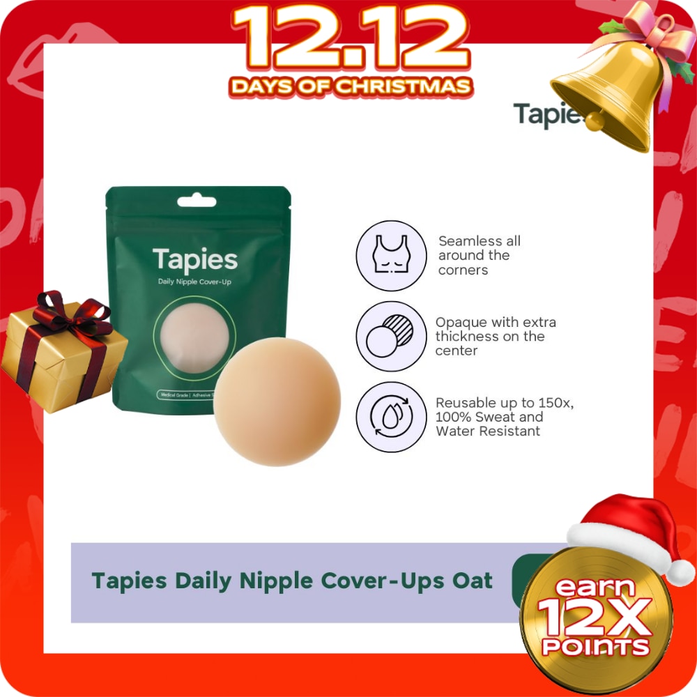 TAPIES Daily Nipple Cover Ups 10cm - Oat
