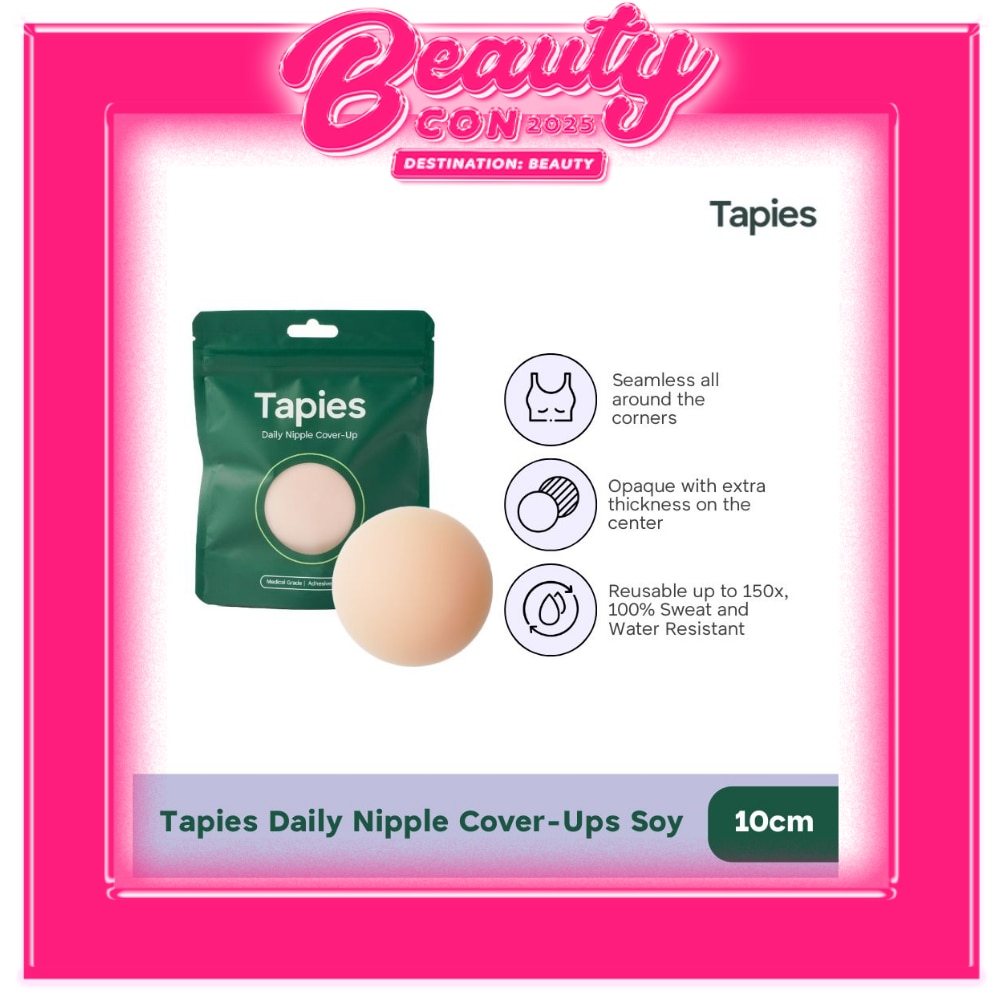TAPIES Daily Nipple Cover Ups 10cm - Soy