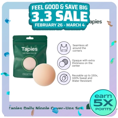 TAPIES TAPIES Daily Nipple Cover Ups 10cm - Soy