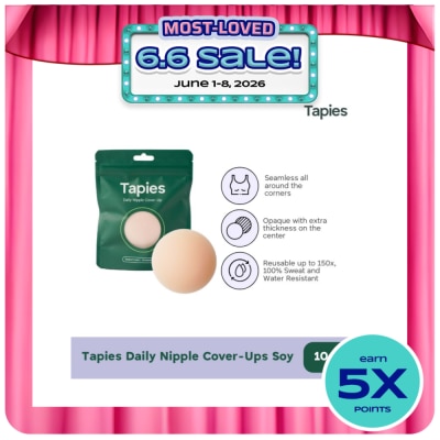 TAPIES - TAPIES Daily Nipple Cover Ups 10cm - Soy
