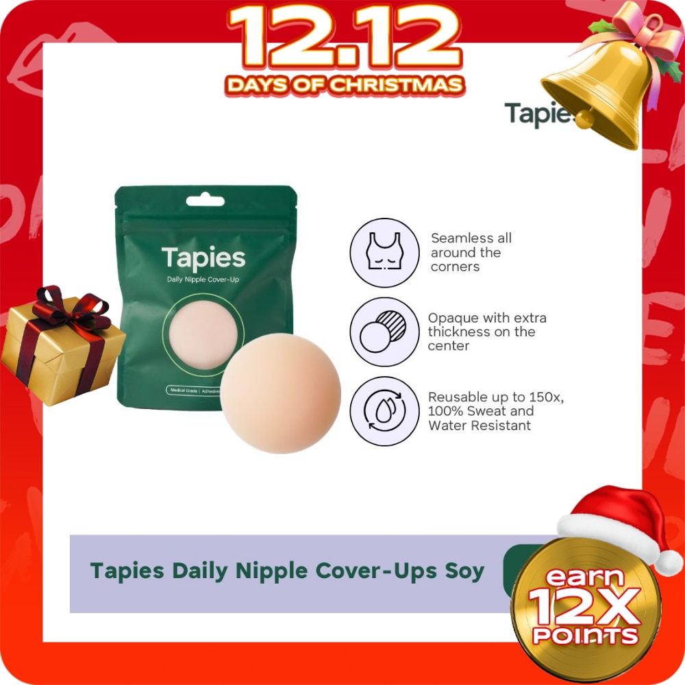 TAPIES Daily Nipple Cover Ups 10cm - Soy