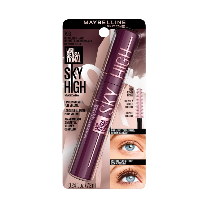 MAYBELLINE Lash Sensational Sky-High Mascara Burgundy Haze 7.2ml