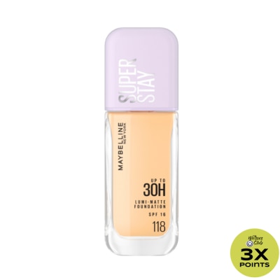 MAYBELLINE MAYBELLINE SuperStay Lumi Matte Foundation SPF16 PA+++ 118 12ml