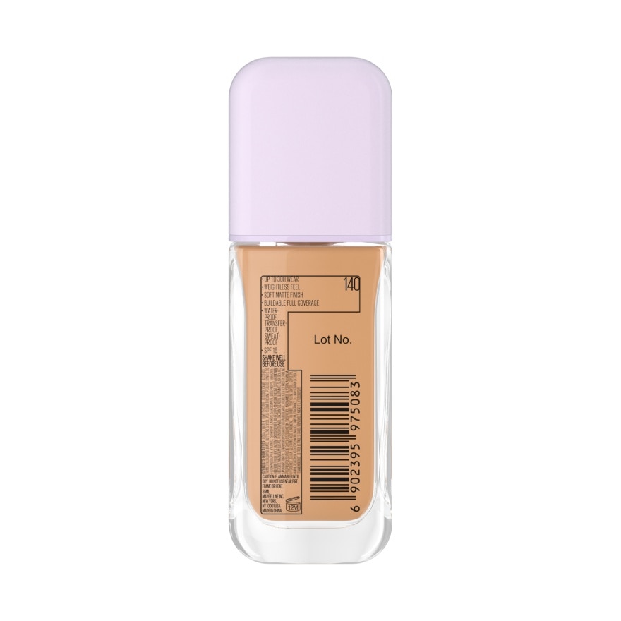MAYBELLINE SuperStay Lumi Matte Foundation SPF16 PA+++ 140 12ml