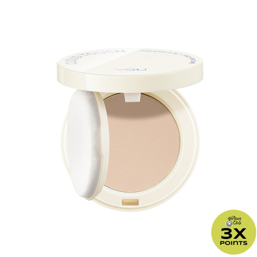 Y.O.U Cloud Touch Dreamy 3-In-1 Two-Way Cake SPF30 PA+++ Bright Pearl 8g
