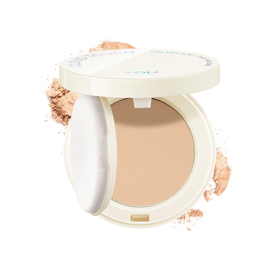 Y.O.U Cloud Touch Dreamy 3-In-1 Two-Way Cake SPF30 PA+++ Light Matte 8g
