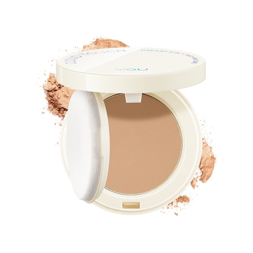 Y.O.U Cloud Touch Dreamy 3-In-1 Two-Way Cake SPF30 PA+++ Beige Matte 8g