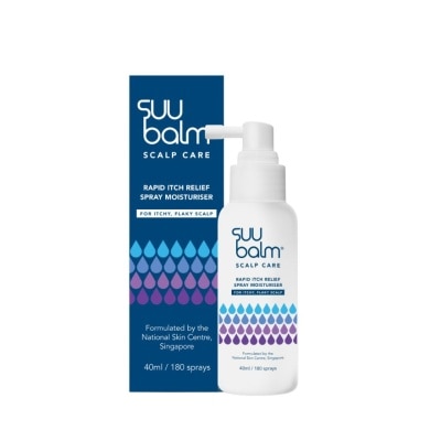 SUU BALM SUU BALM Rapid Itch Relief Spray Moisturizer For Itchy Scalp 40ml