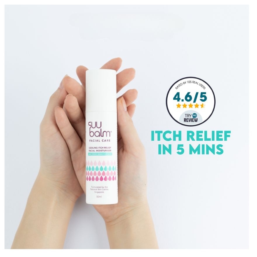 SUU BALM Cooling Itch Relief Facial Moisturizer 50ml
