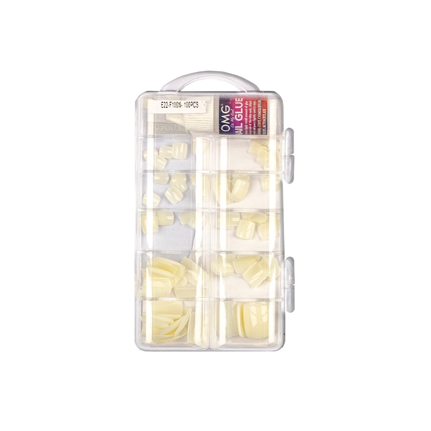 OMG Nail Tips with Nail Glue E22F100N