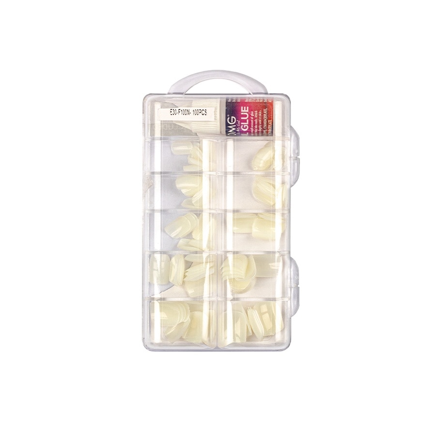 OMG Nail Tips with Nail Glue E30F100N