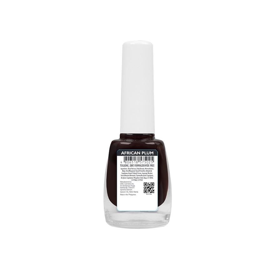 OMG Nail Polish African Plum 10ml