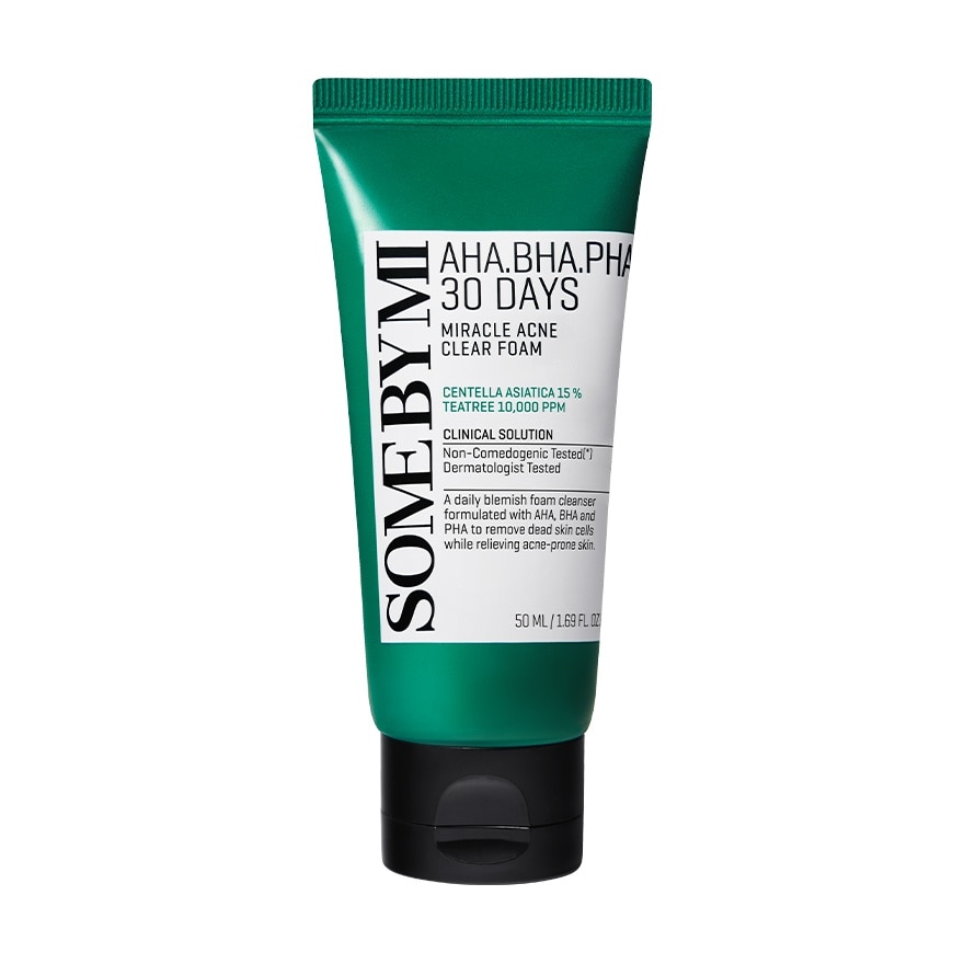 SOME BY MI AHA.BHA.PHA. 30 Days Miracle Acne Clear Foam 50ml