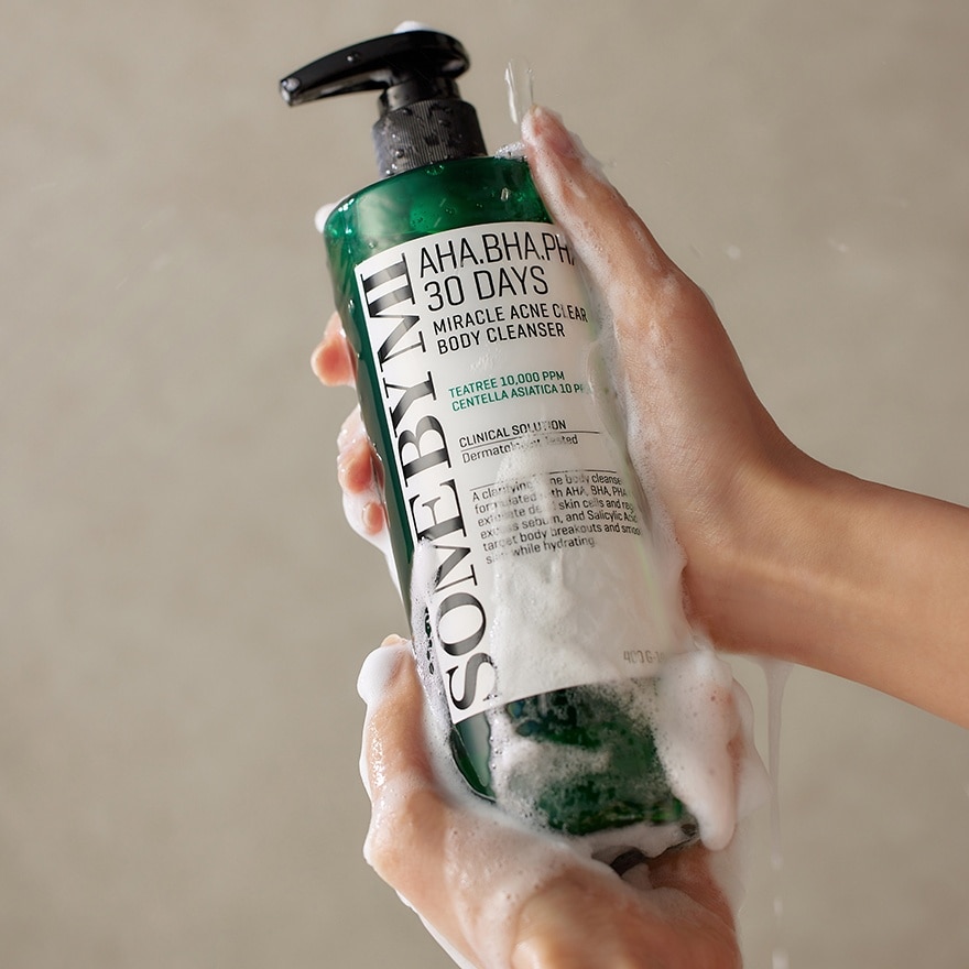 SOME BY MI AHA BHA PHA 30 Days Miracle Acne Clear Body Cleanser 400g image