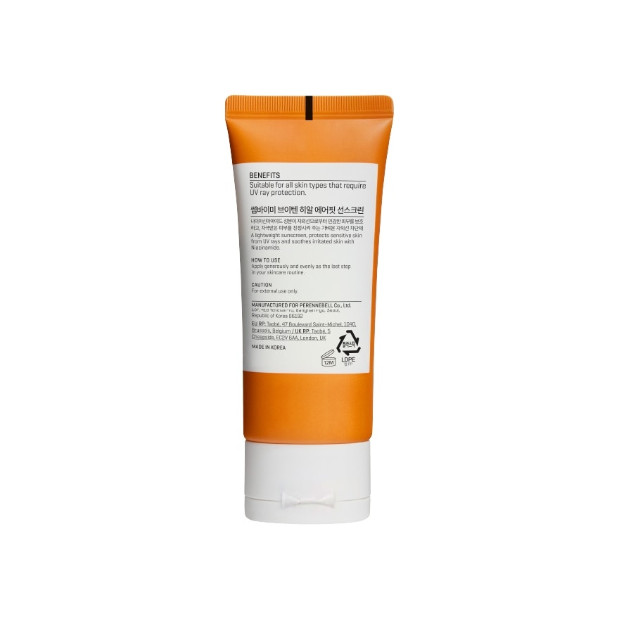 SOME BY MI V10 Hyal Air Fit Sunscreen Broad Spectrum SPF50 50ml image