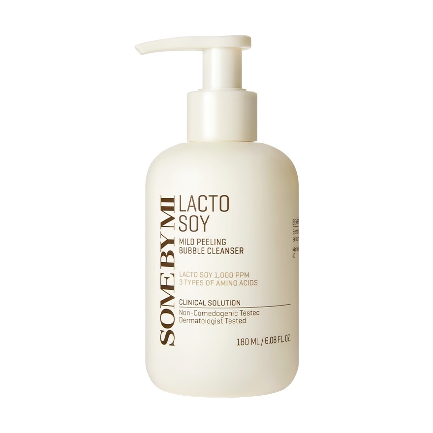 SOME BY MI Lactosoy Mild Peeling Bubble Cleanser 180ml