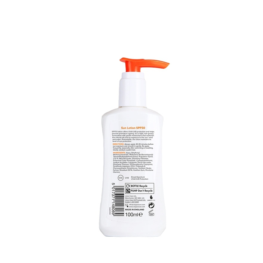 CALYPSO Sun Lotion SPF50 100ml