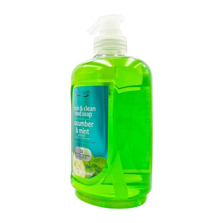BODY TREATS Fresh And Clean Cucumber & Mint Scented 750ml