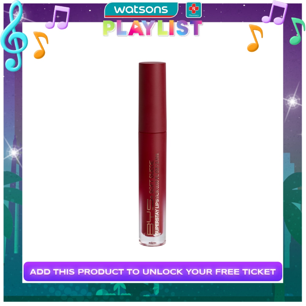 BYS Soft Suede Lip Mousse 8 Deep Pas 2.5ml