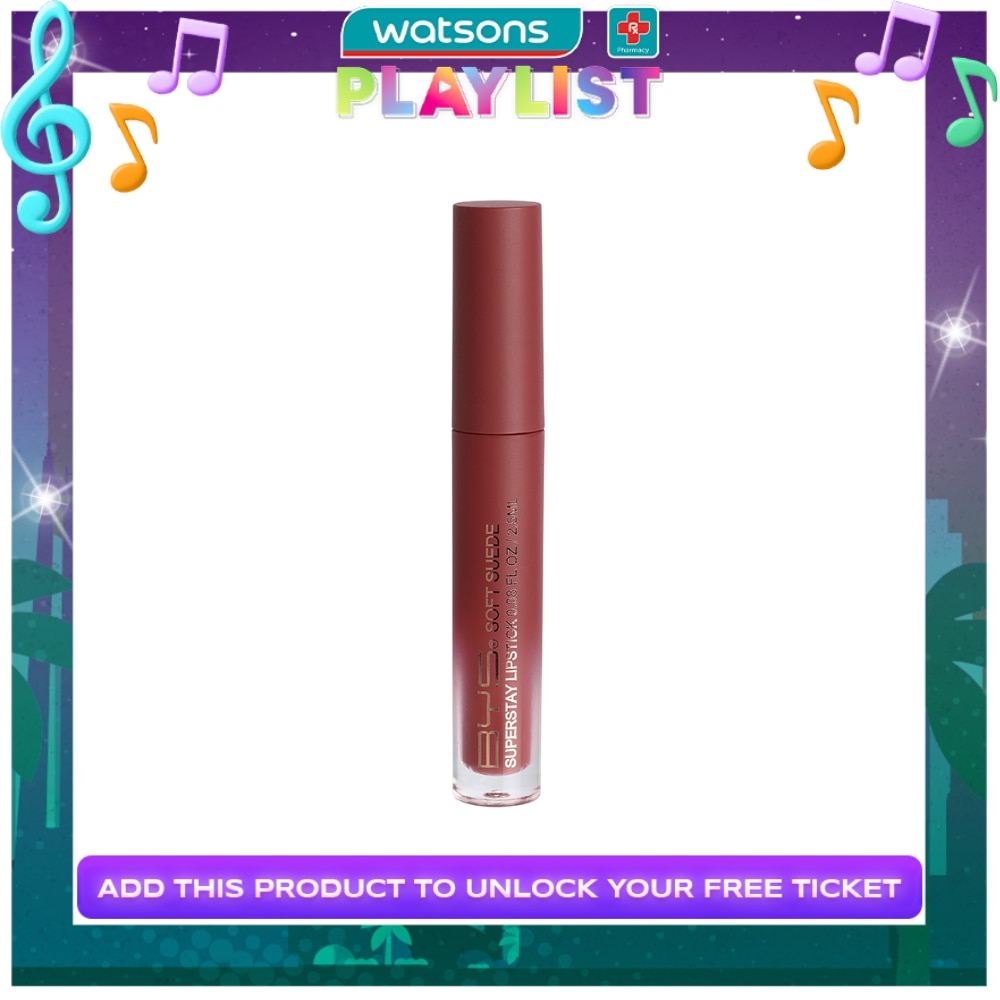 BYS Soft Suede Lip Mousse 09 Red Wine 2.5ml