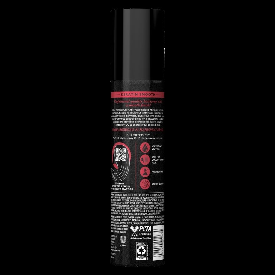 TRESEMME Keratin Smooth Hair Styling Spray Anti Frizz Finishing 198g