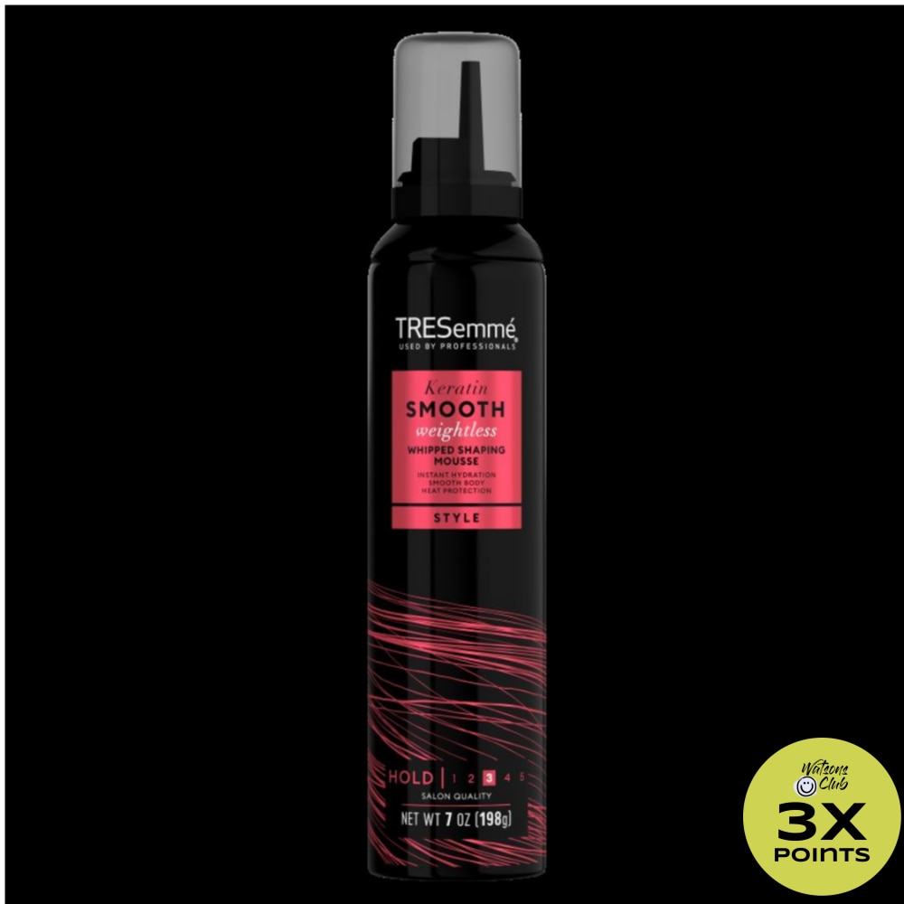 TRESEMME Keratin Smooth Weightless Whipped Shaping Mousse 198g