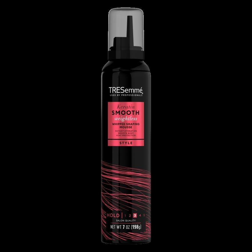 TRESEMME Keratin Smooth Weightless Whipped Shaping Mousse 198g