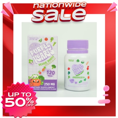 PURPLE HEARTS PURPLE HEARTS Veggie Boost 250mg 120 Tablets
