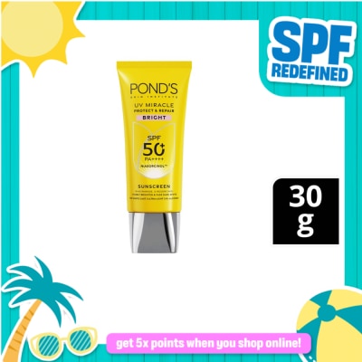 PONDS - PONDS UV Miracle Bright Sunscreen SPF 50+ PA++++ 30g