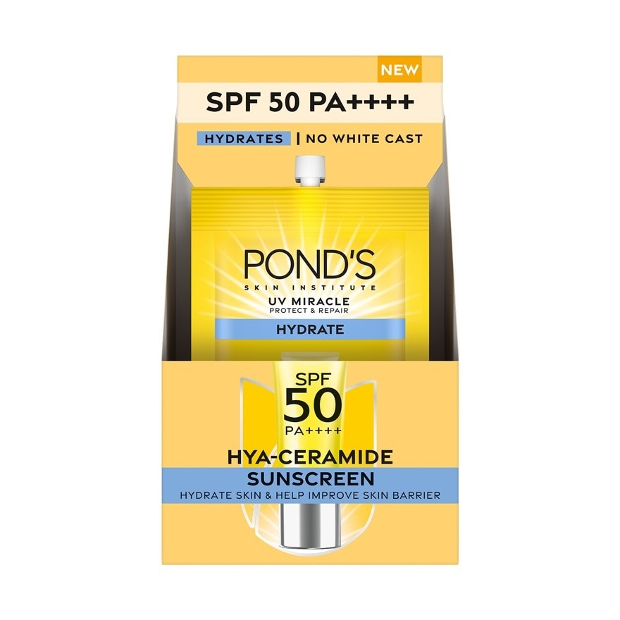 PONDS UV Miracle Hydrate Sunscreen SPF 50 PA++++ 12g