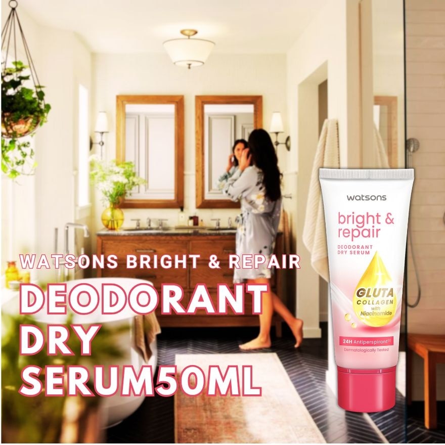 WATSONS Bright And Repair Deodorant Dry Serum 50ml